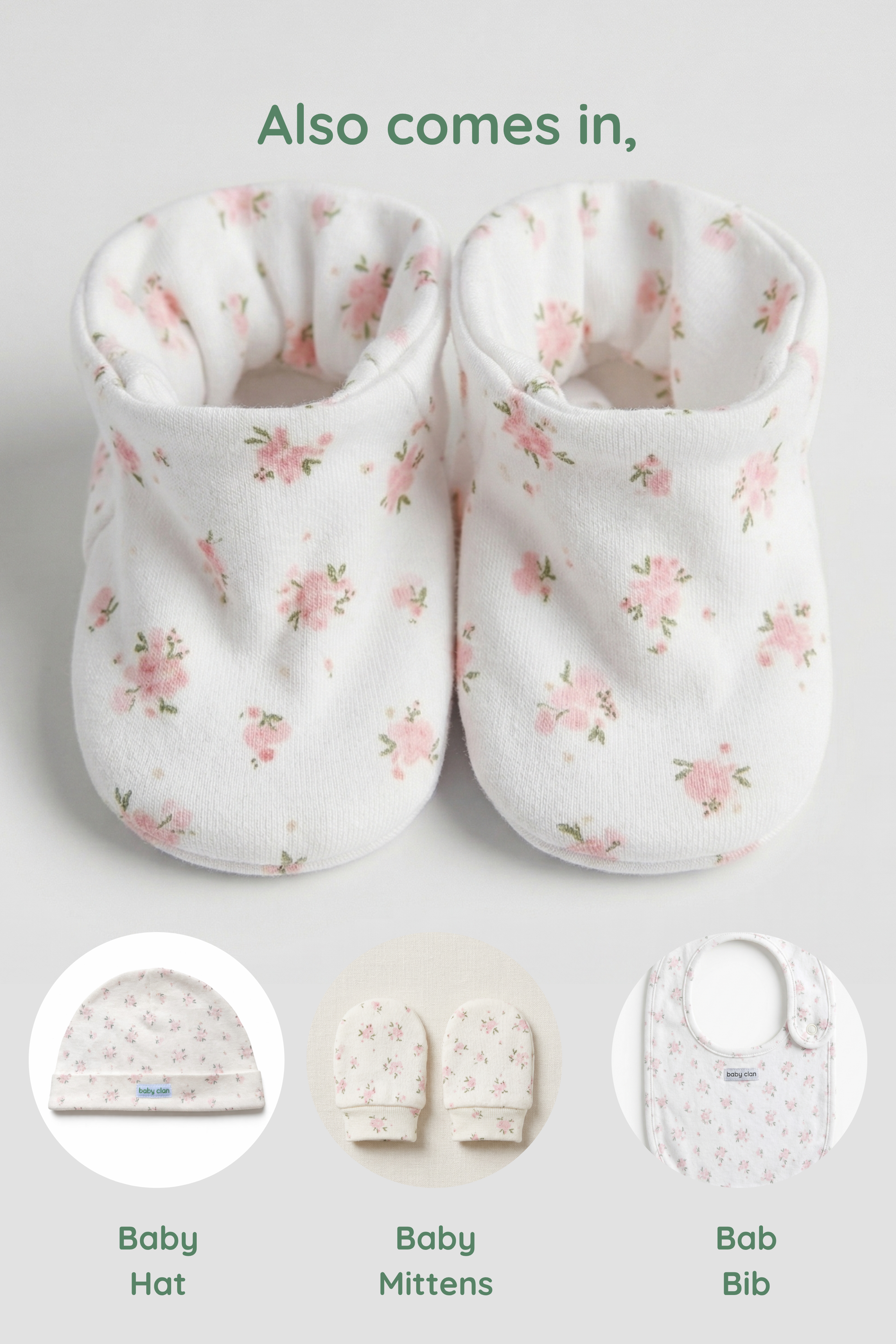 GIRLS ROSE BABY BOOTIE
