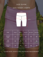 MACKLY GIRLS' PINK BIKER SHORTS