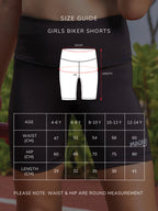 BLACK BIKER SHORT