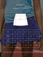 BLUE TENNIS SKIRT