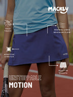 BLUE TENNIS SKIRT