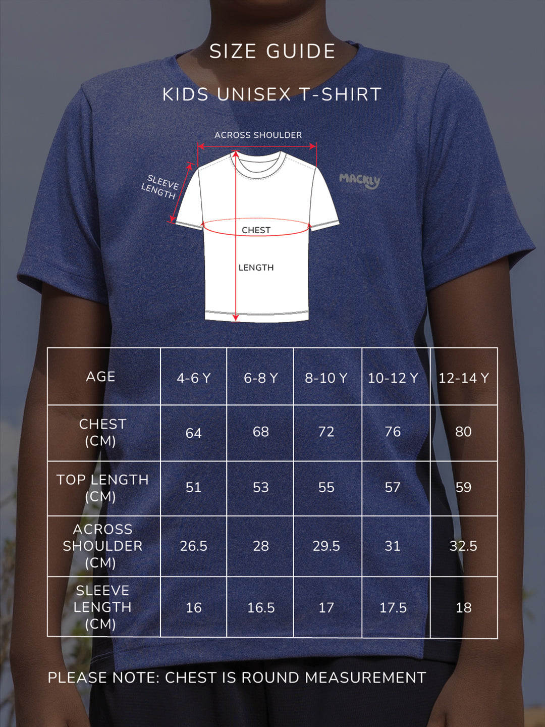 BLUE SPORTS TEE