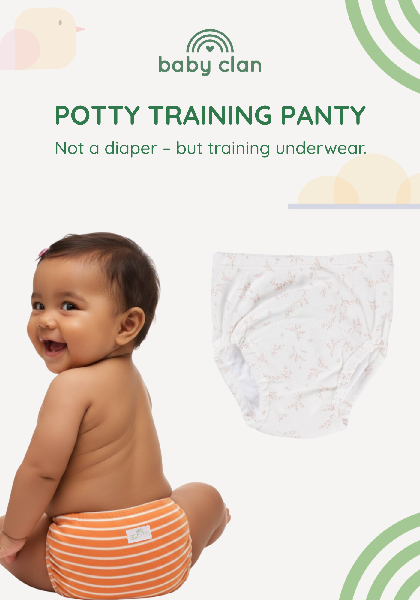ROSY POSY POTTY TRAINING PANTY