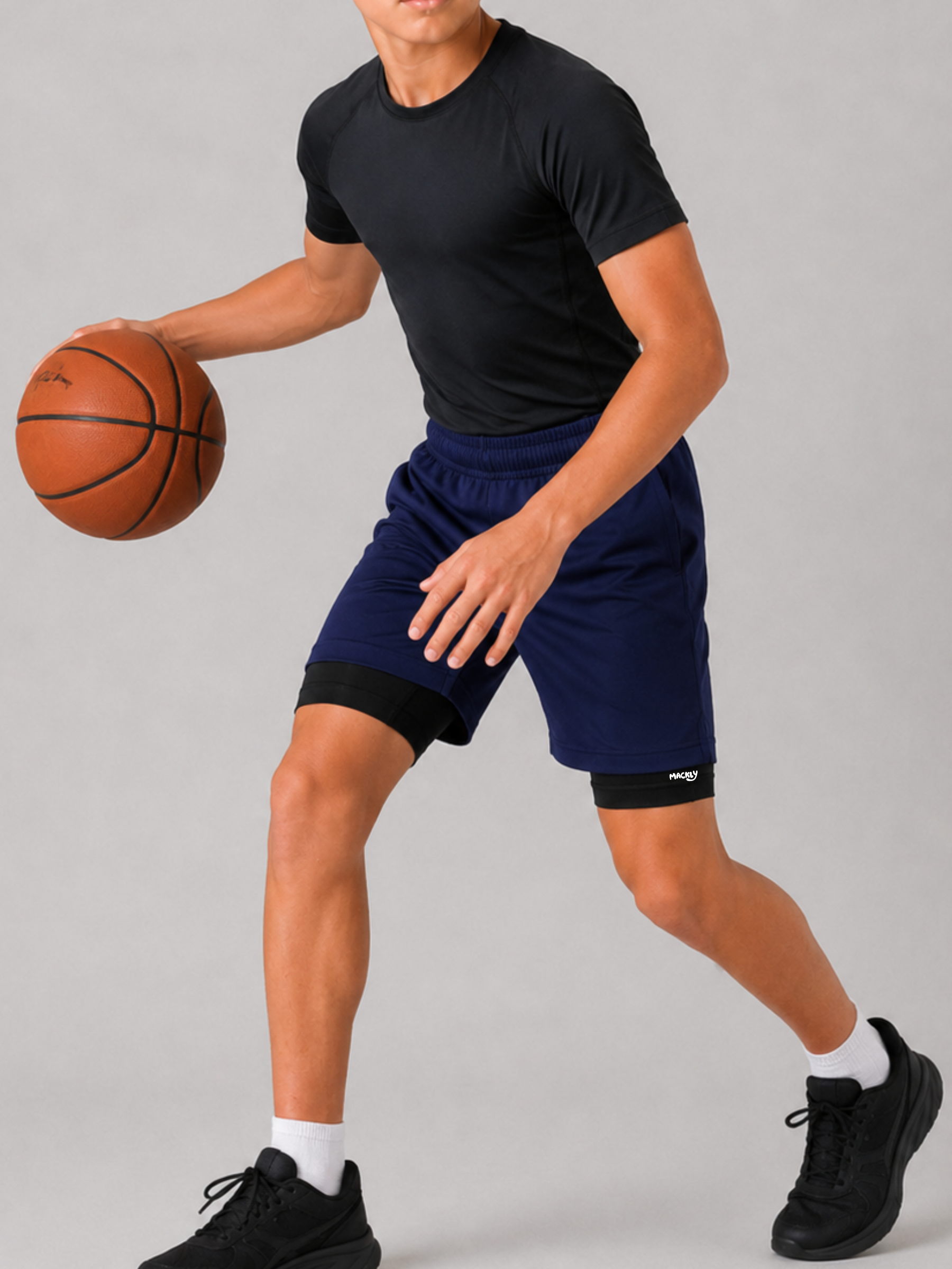 BOYS POWERPLAY COMPRESSION SHORT