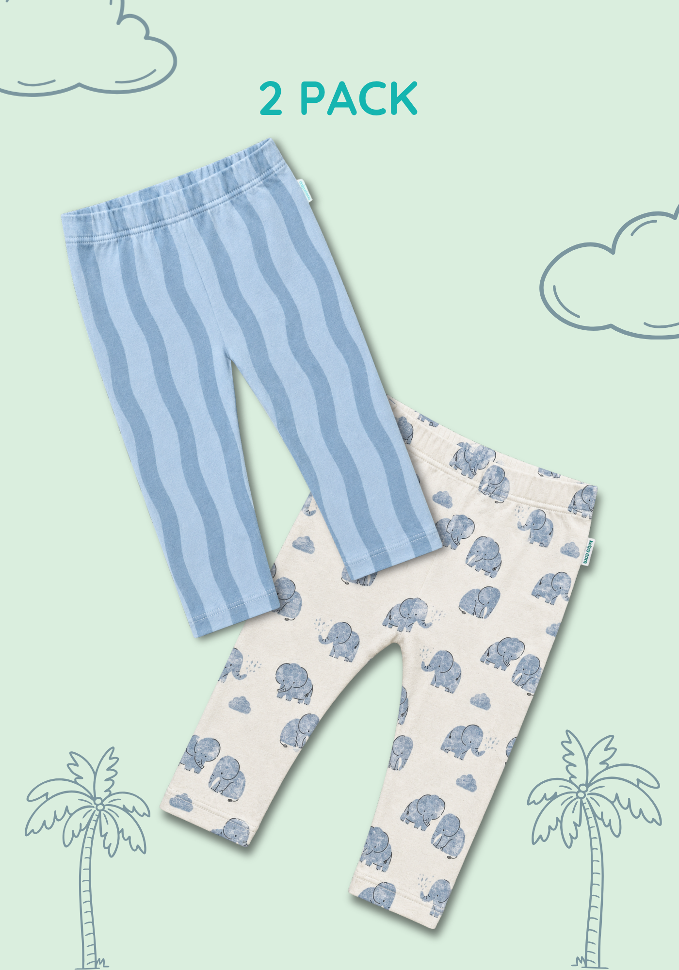 2 PACK TRUNKY TRAILS POTTY TRAINING PANTS