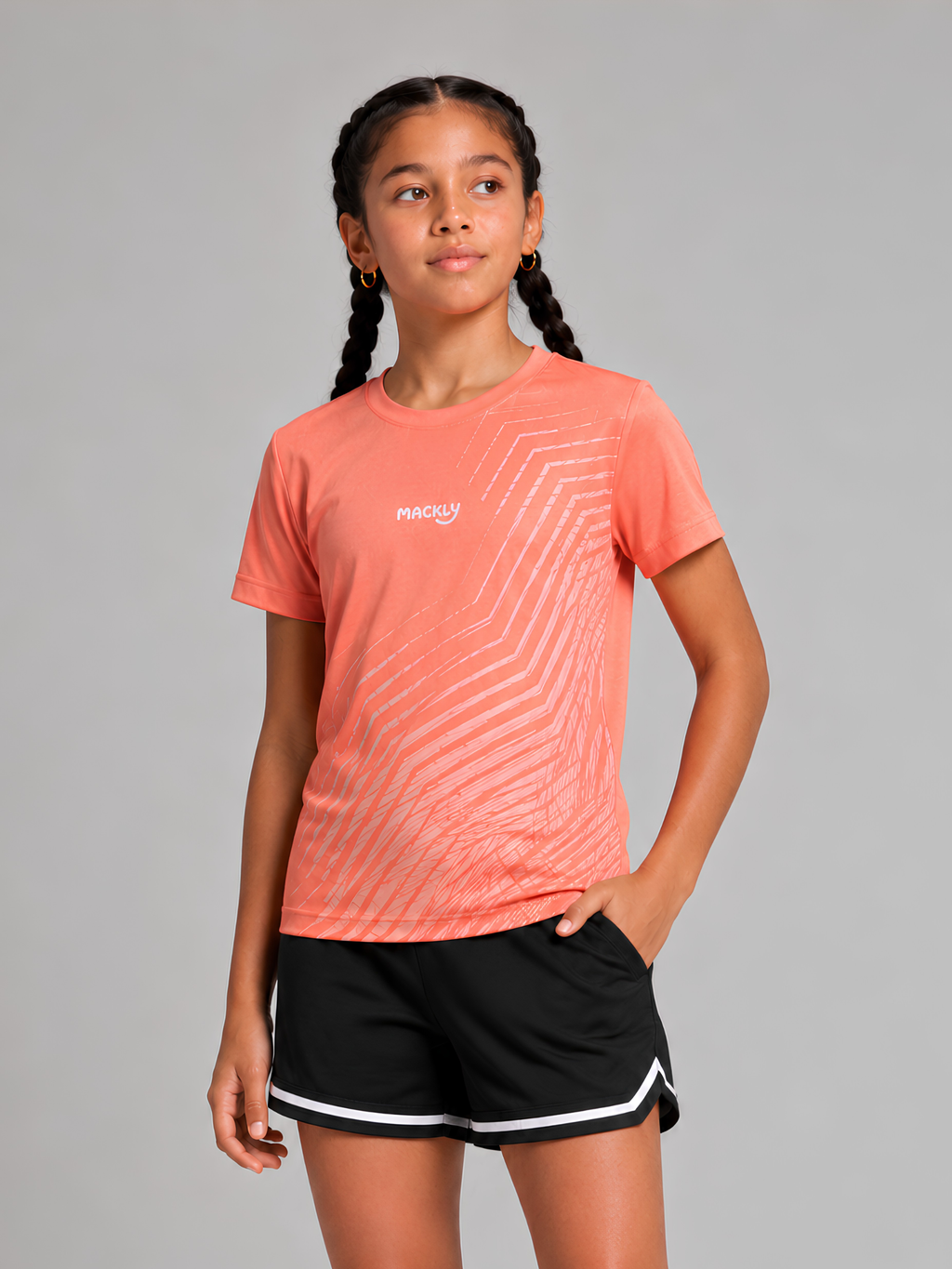 AIRDRIFT CORAL RUSH PERFORMANCE TEE