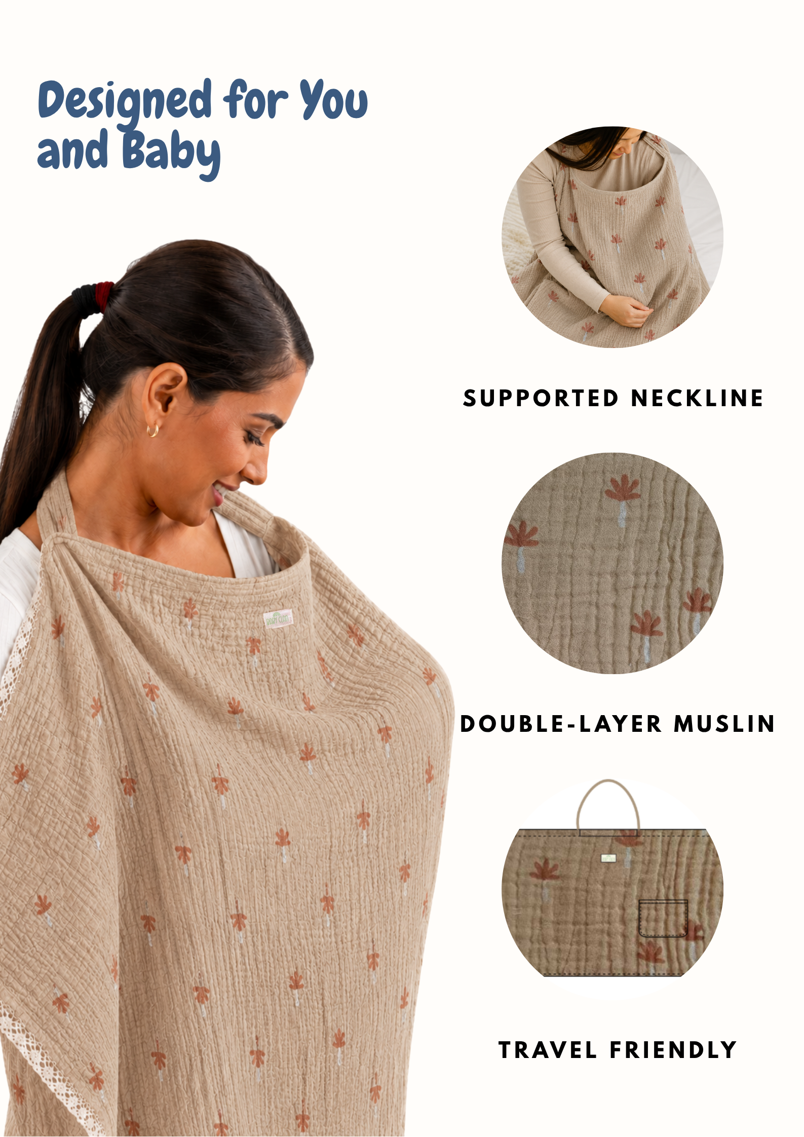 LEAF NURSING COVER