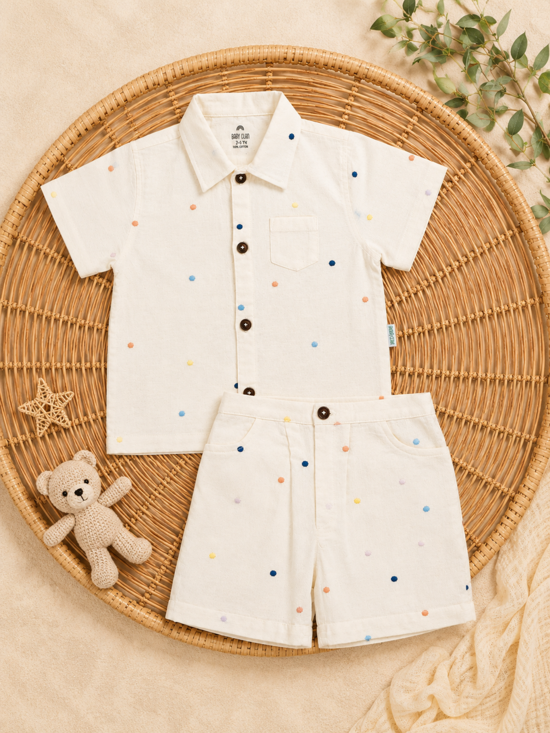 SPRINKLE  BOYS TOP & SHORT SET
