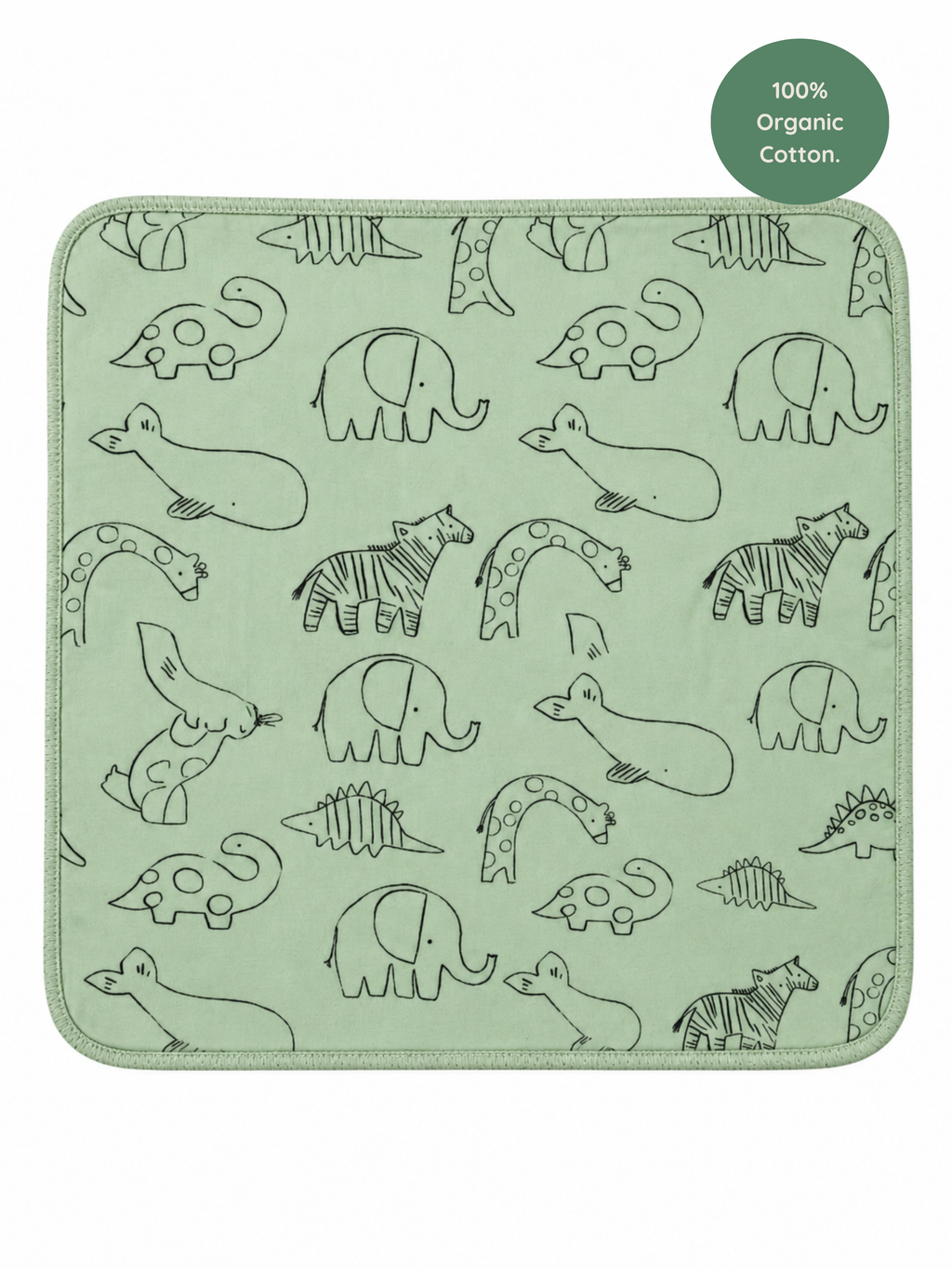 JUNGLE FRIENDS HOODED TOWEL