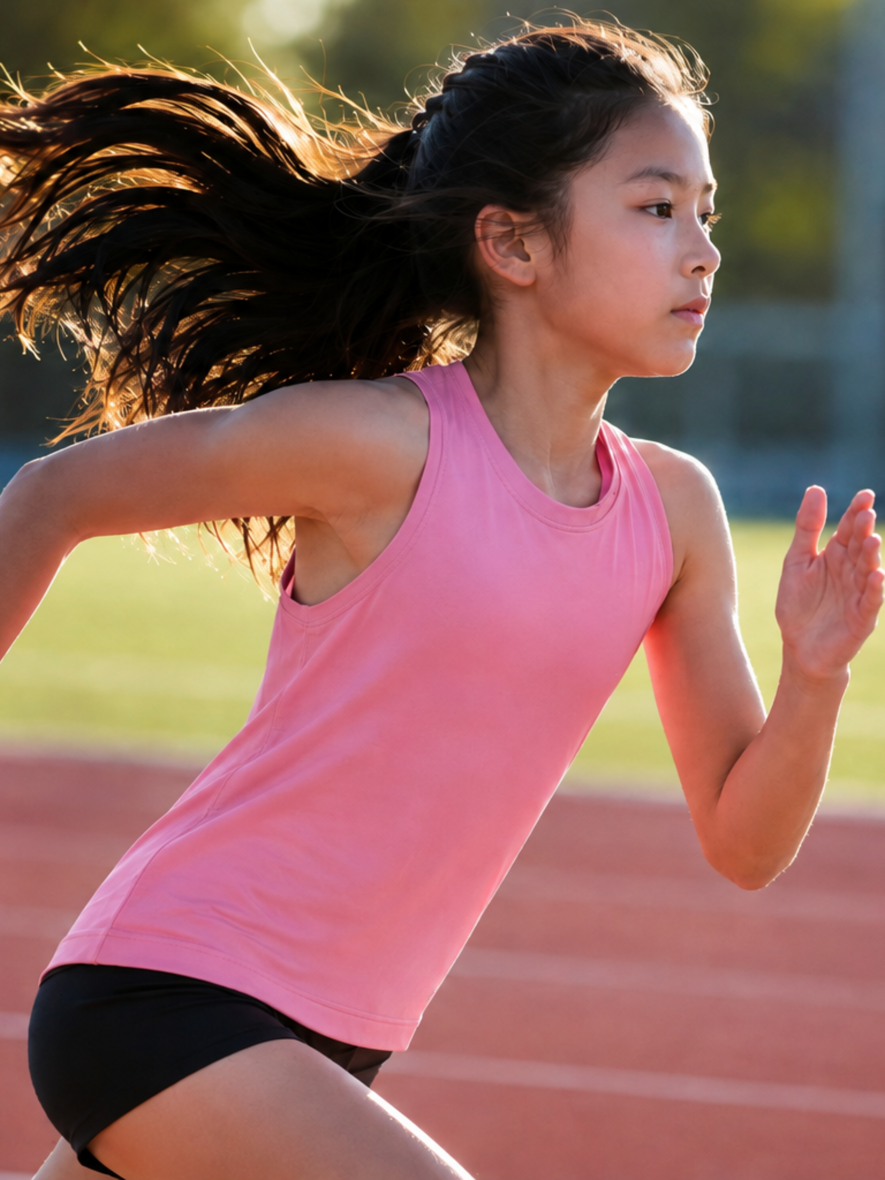GIRLS’ PINK AIRDRIFT TANK TOP