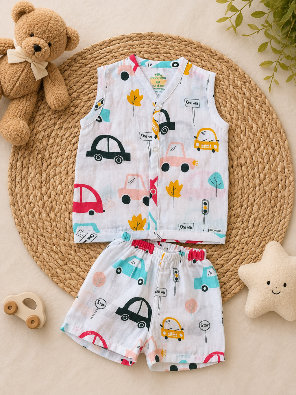 MINI MOVERS SLEEVELESS SHORT SET