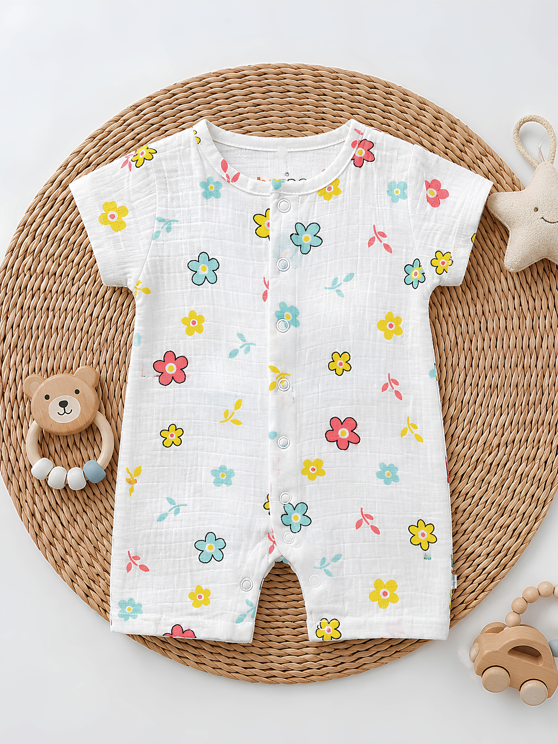 GIRLS BLOSSOM ROMPER