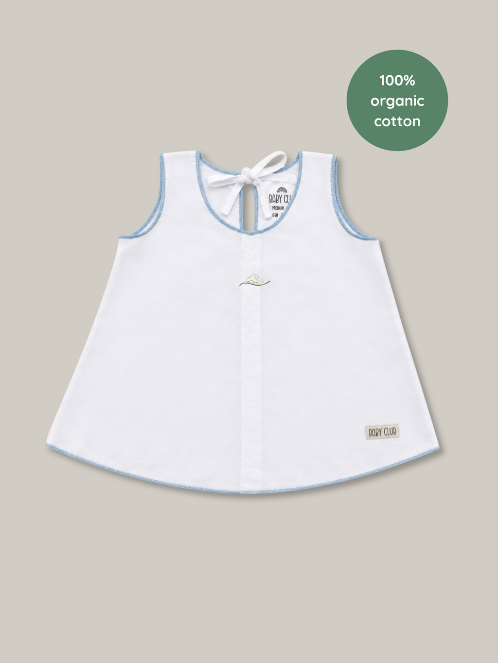 BLUE CAR BABY SHIRT
