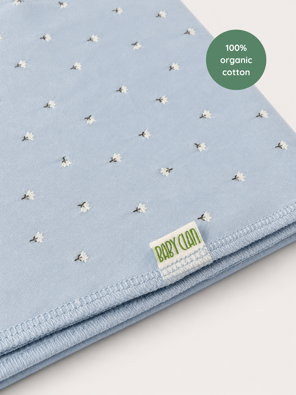 TINY BLOOM COTTON SWADDLE
