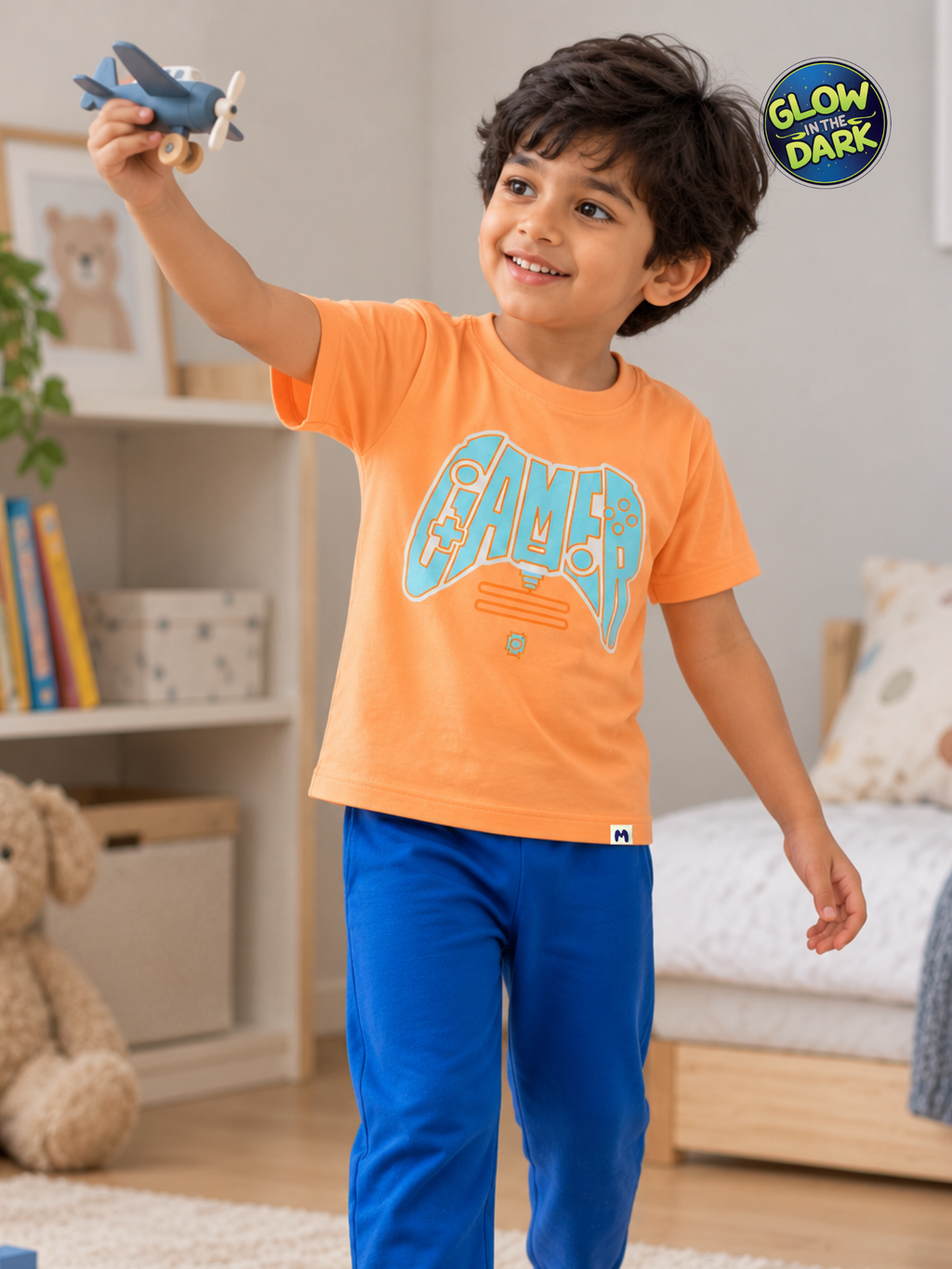 GAME ZONE BOYS SHORT SLEEVE PANT SET
