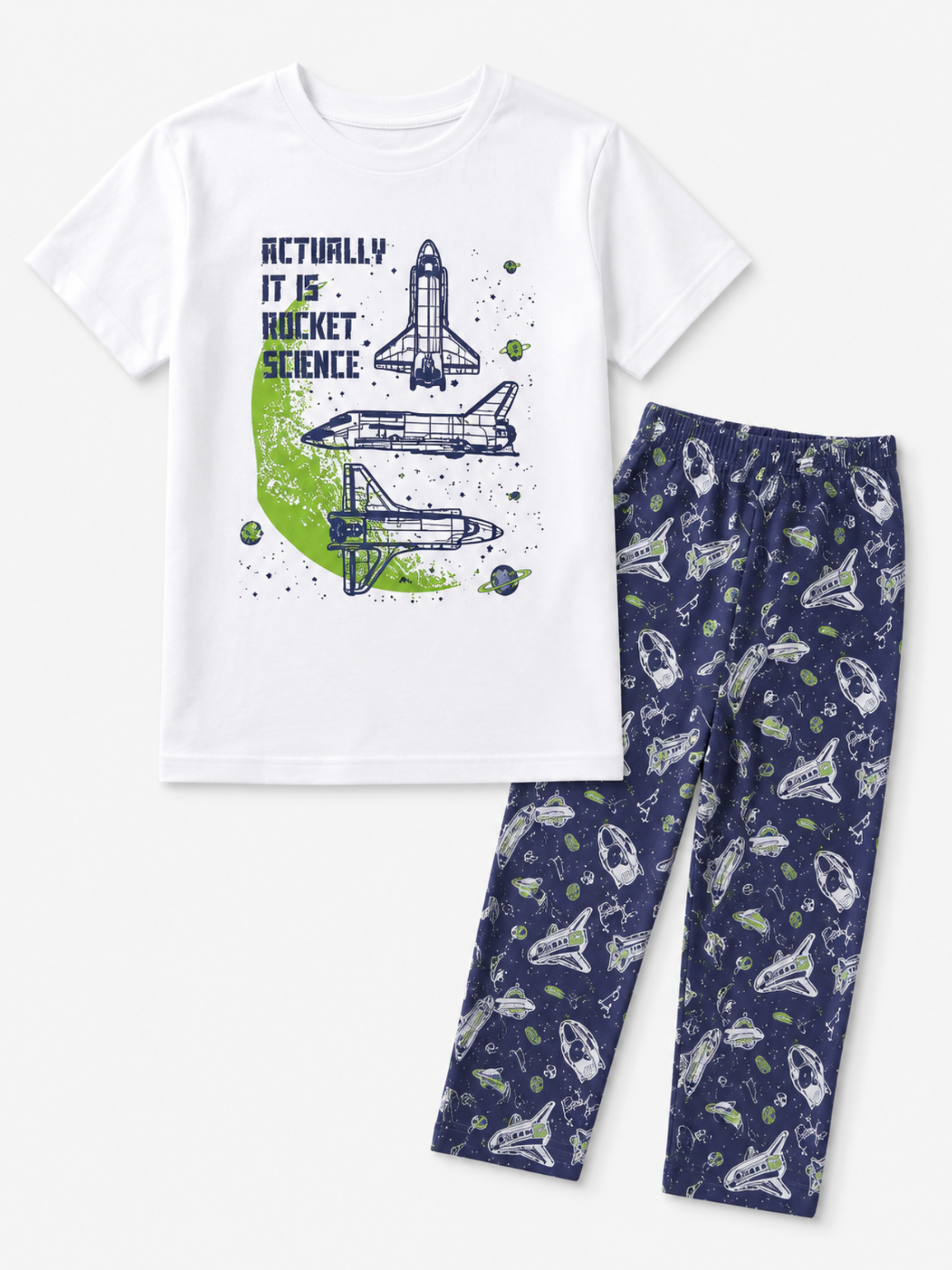 ROCKET BOYS SHORT SLEEVE PANT SET