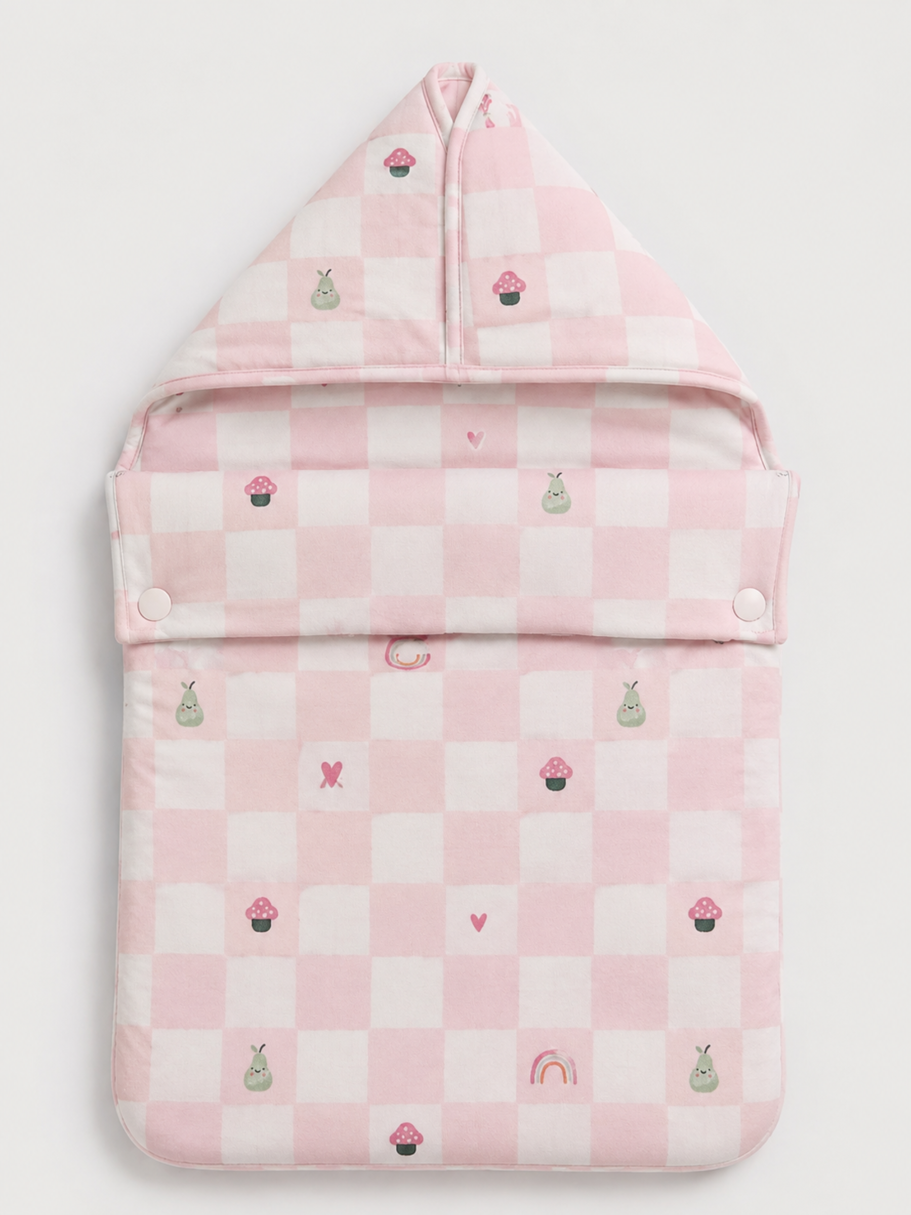 PINK CHECK SLEEPER BAG