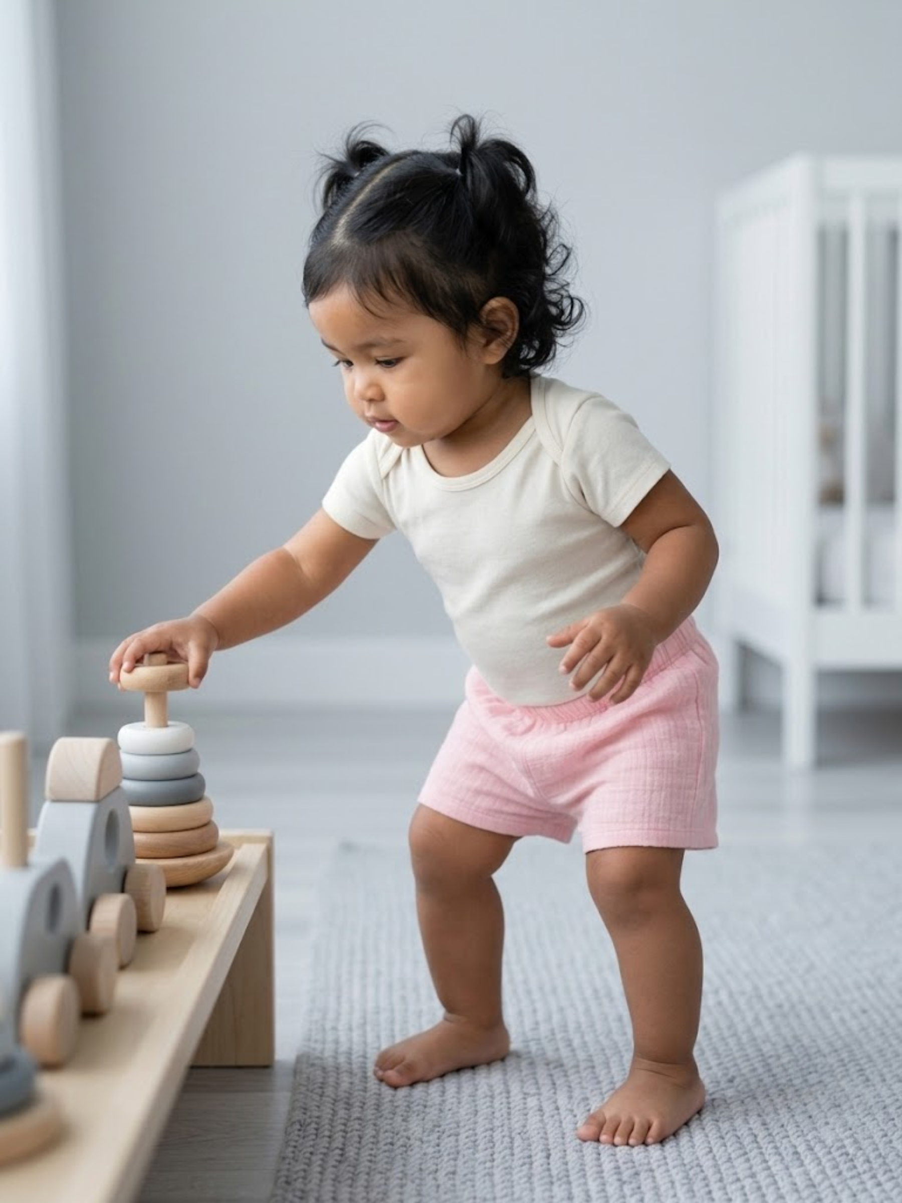 PINK MUSLIN SHORT