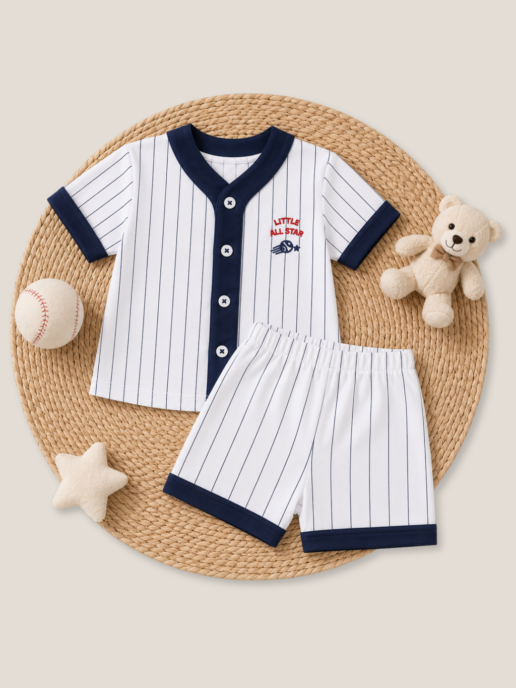 LITTLE ALL STAR SHORT SET