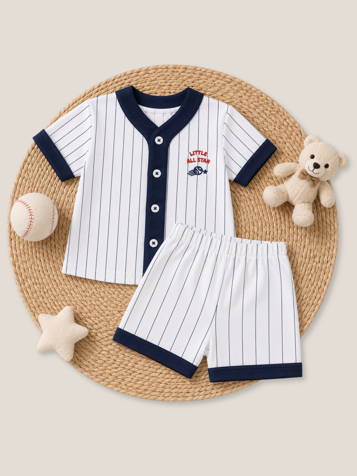 LITTLE ALL STAR SHORT SET
