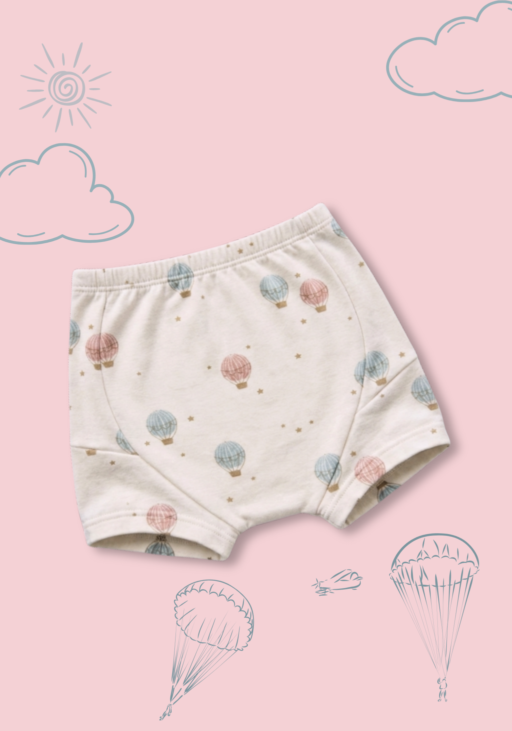 SKY BALLOON POTTY TRAINING SHORT
