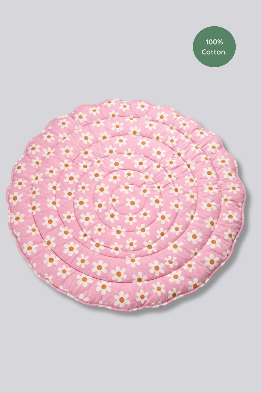 UNISEX FLORAL BABY PLAY MAT