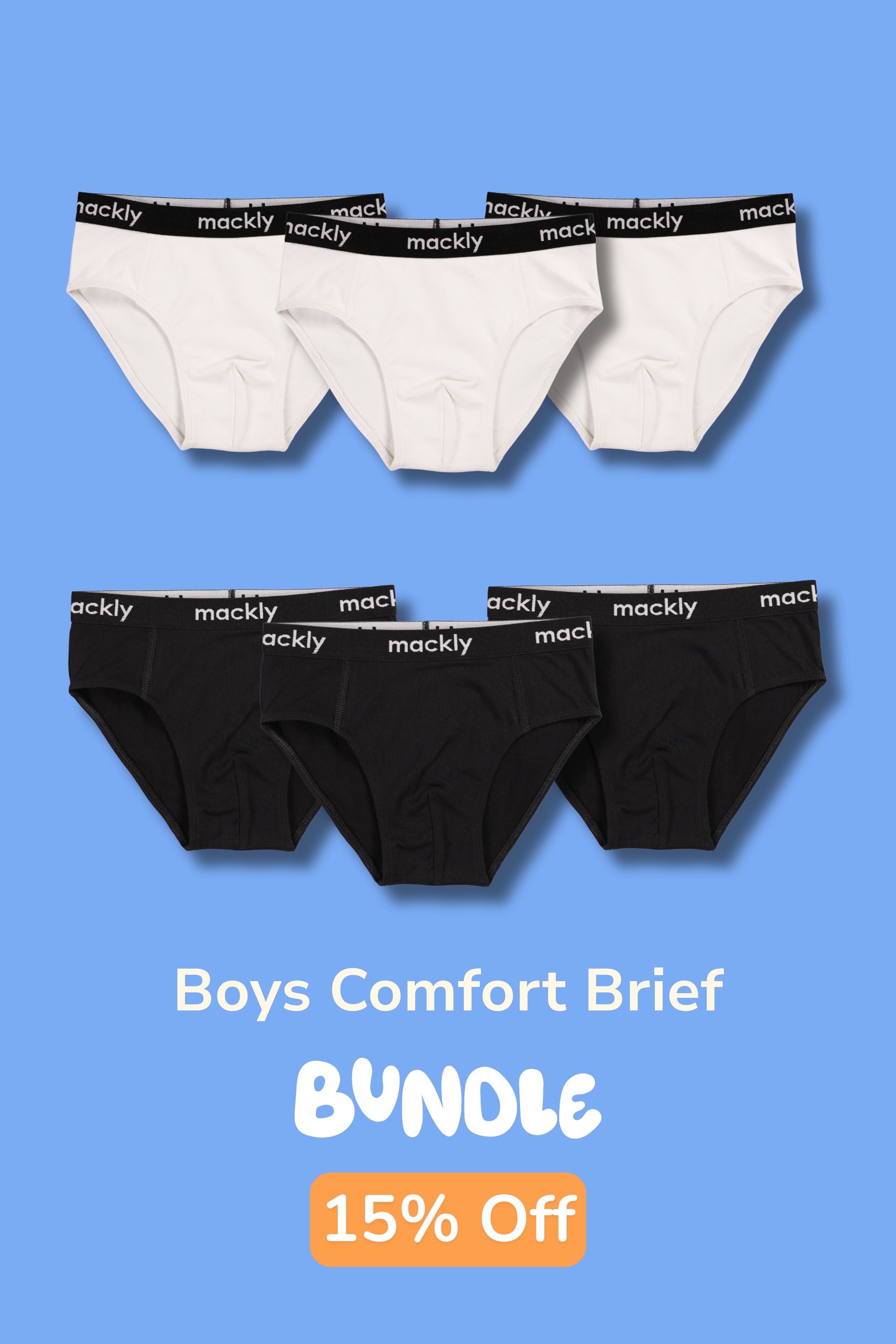 BOYS CORE COMFORT BRIEF PACK