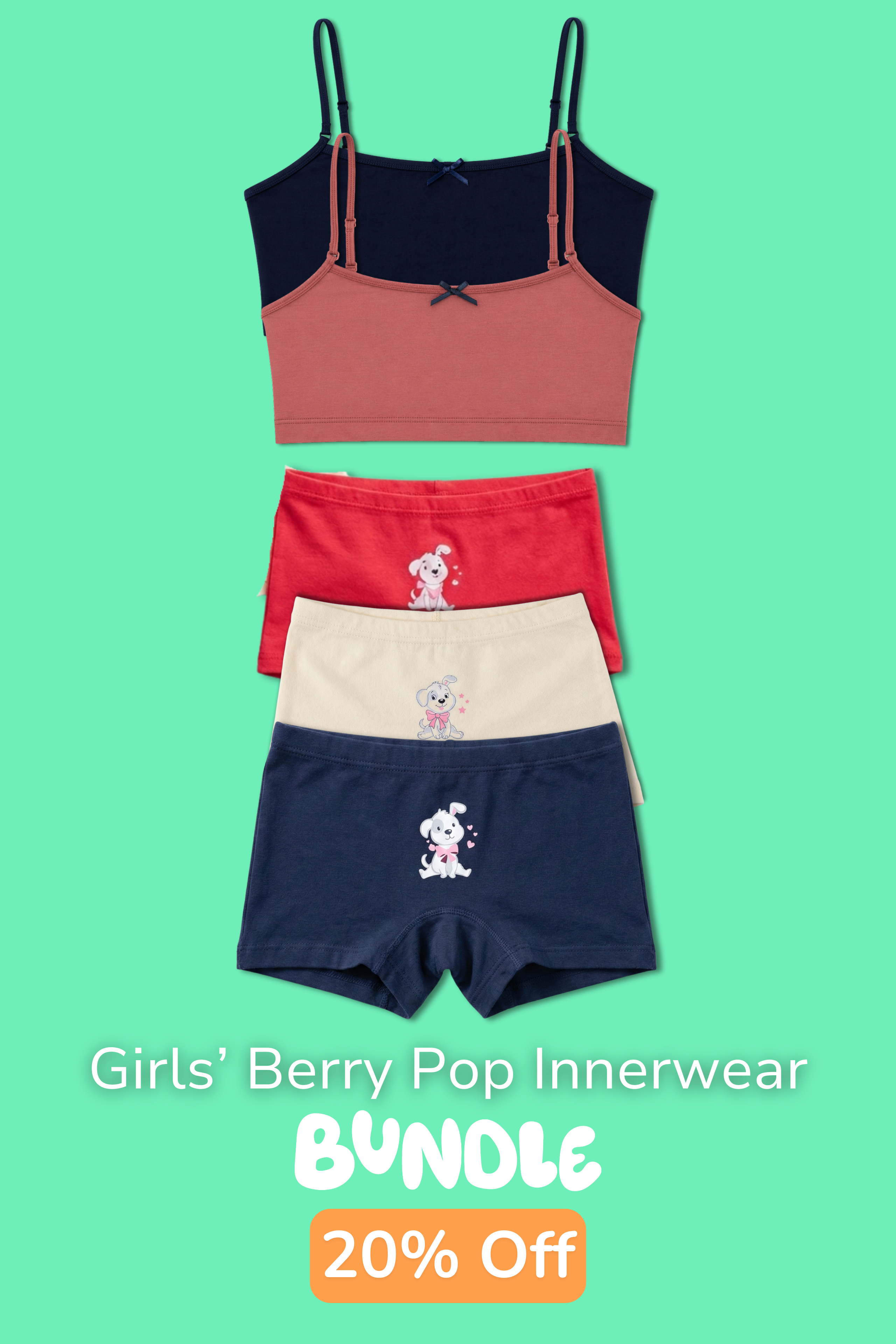 GIRLS CREAMY BERRY POP PACK