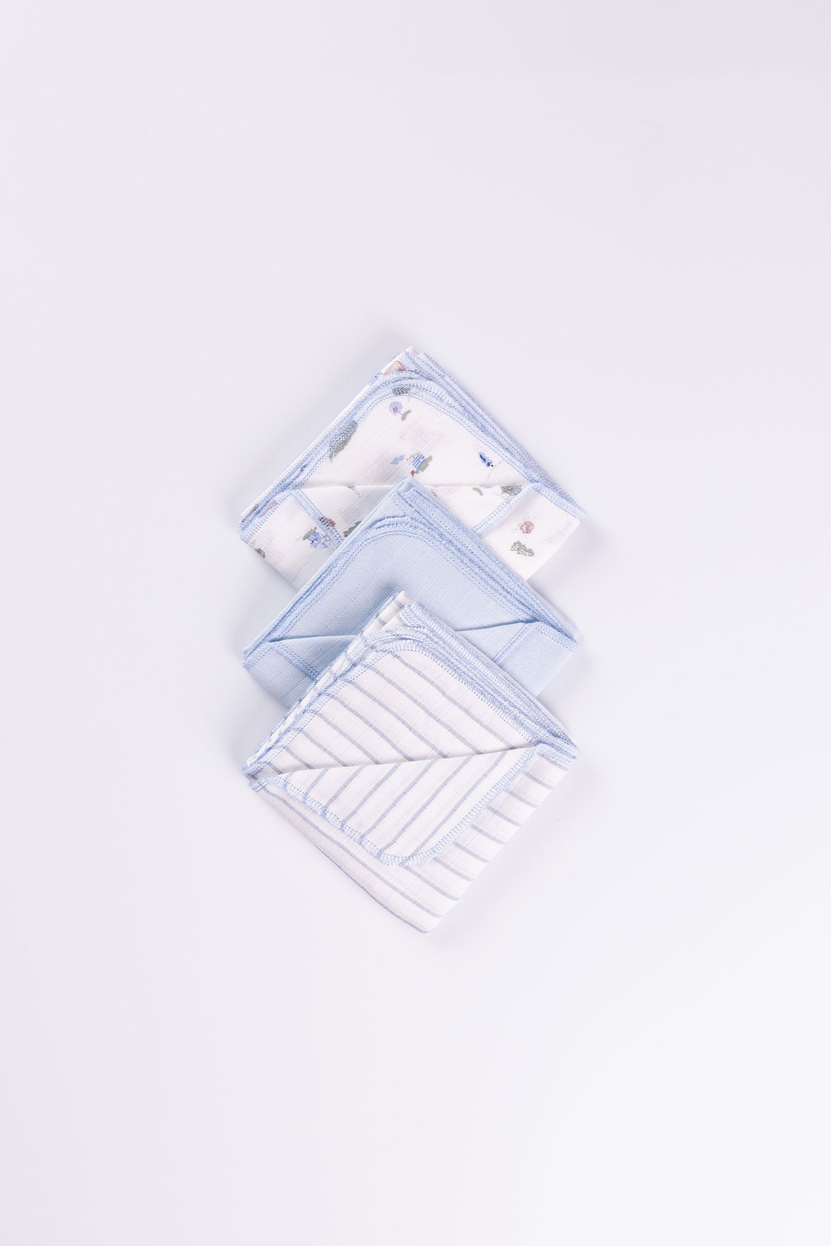 BABY BLUES 3 PCS NAPPY SET