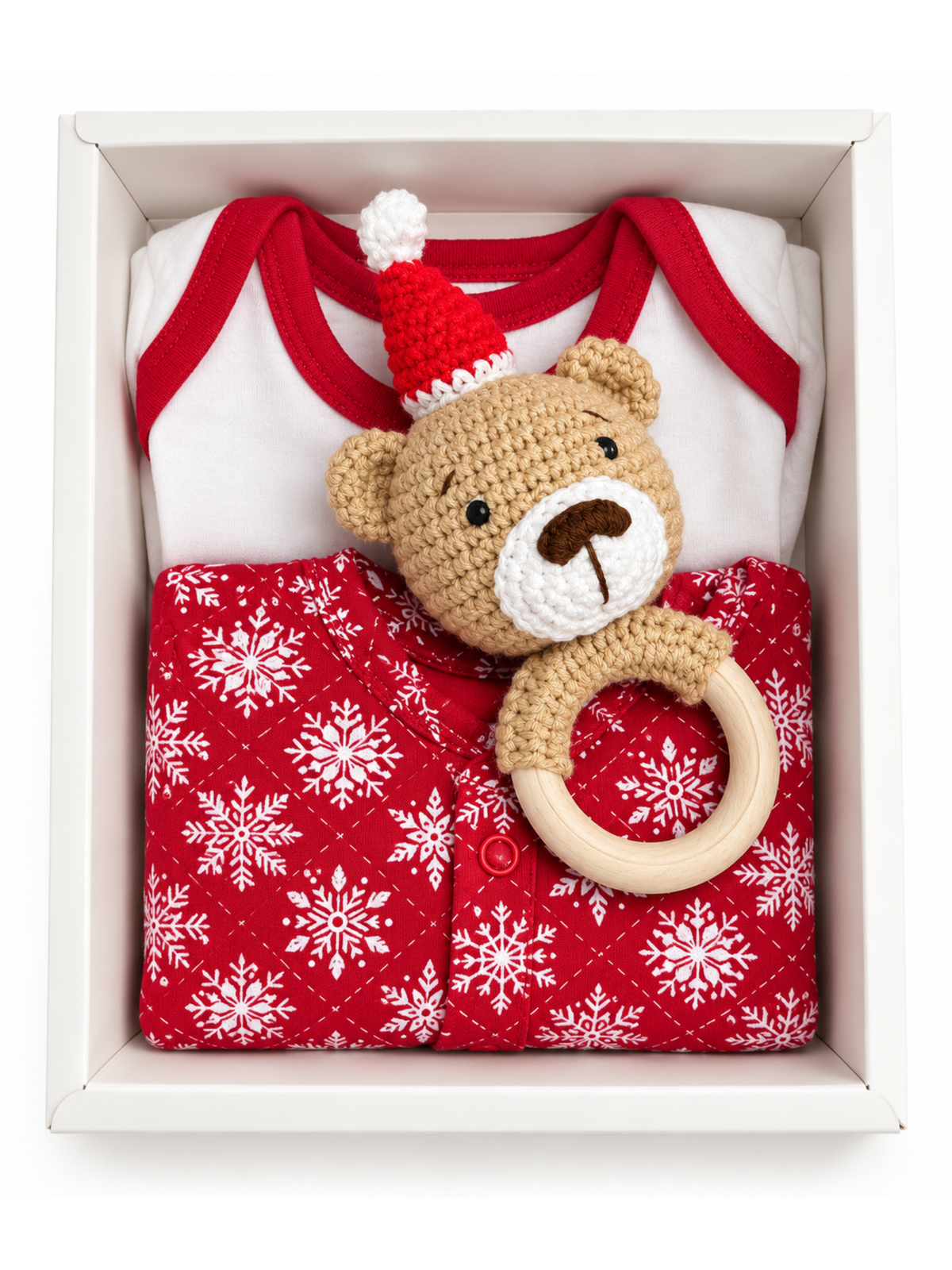 CHRISTMAS CHEER NEWBORN SET GIFT BOX