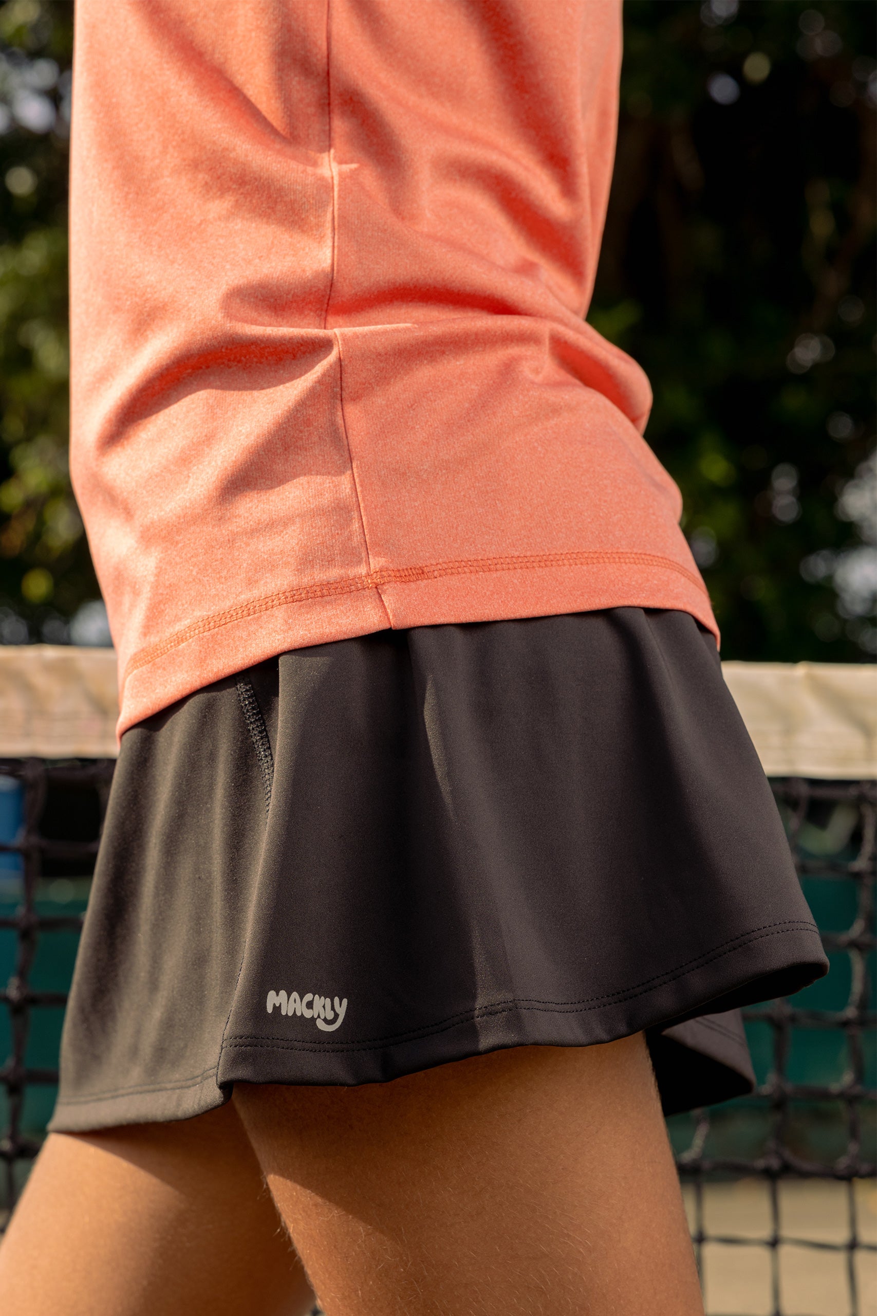 BLACK TENNIS SKIRT