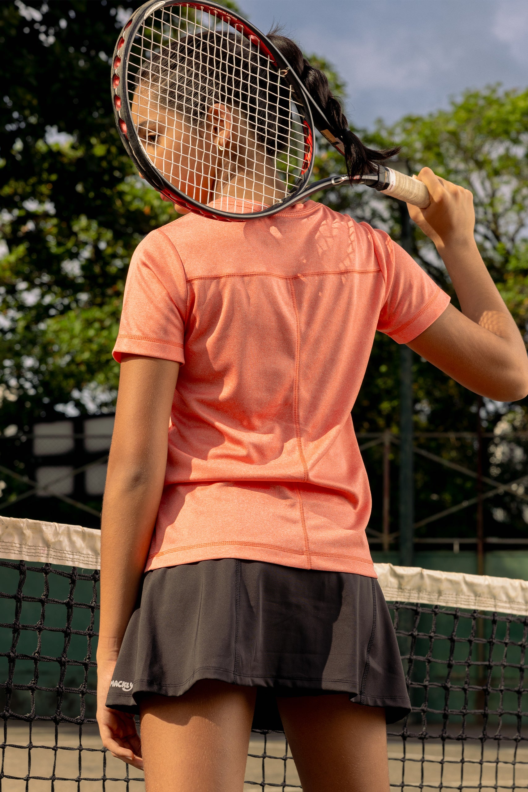 BLACK TENNIS SKIRT