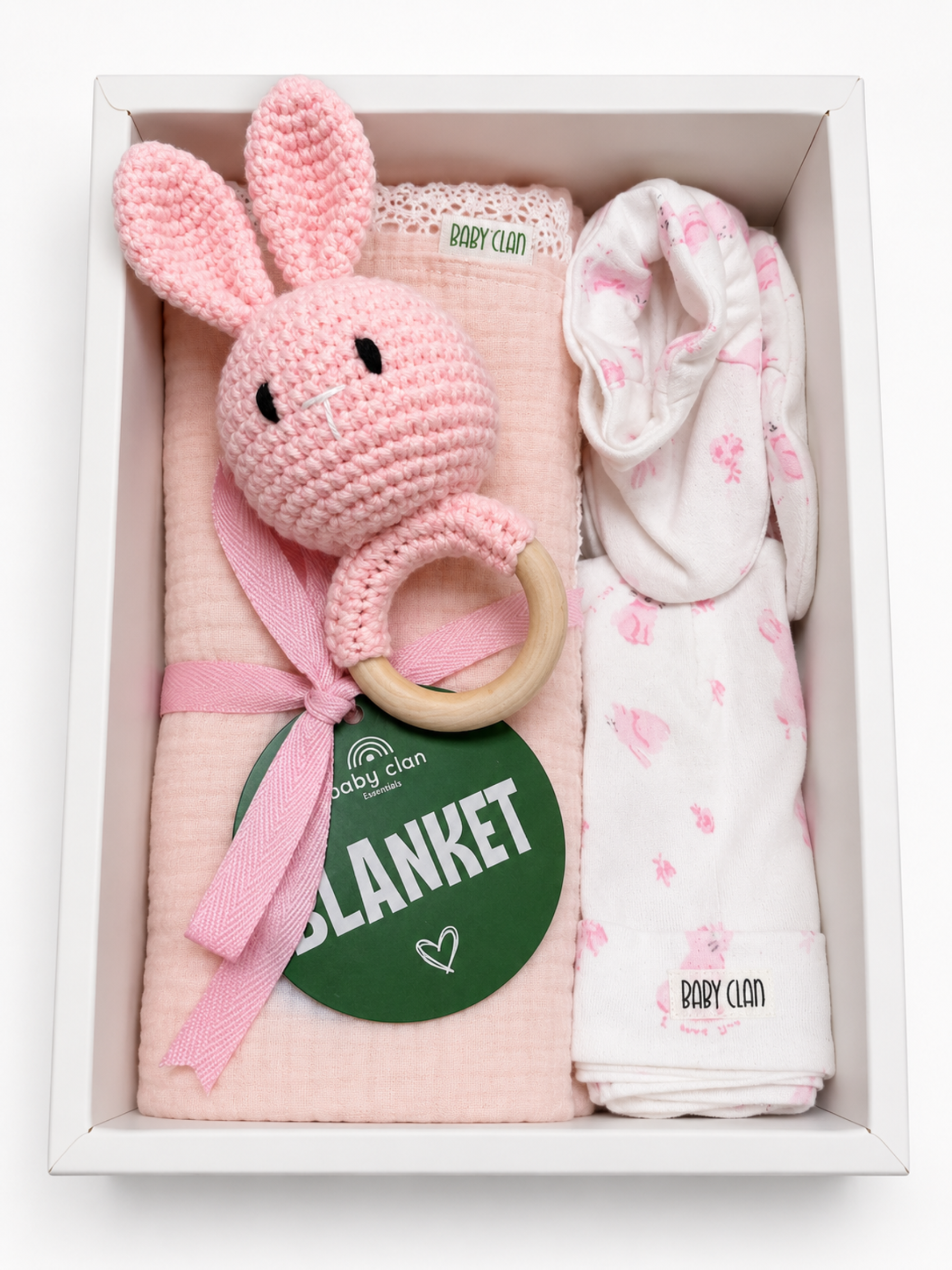 GIRLS BABY GIFT BOX – PINK