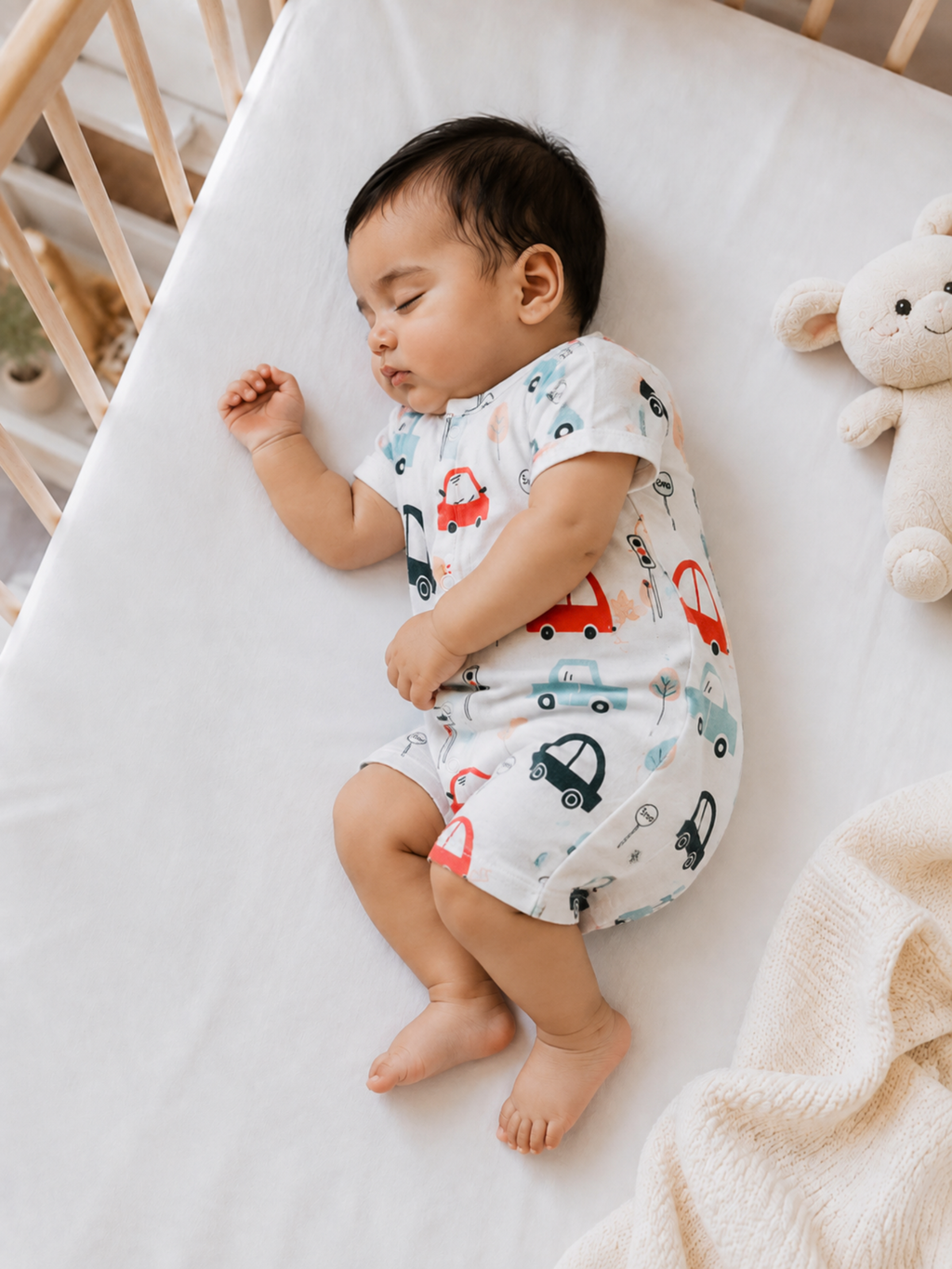 BOYS TINY TRAFFIC ROMPER