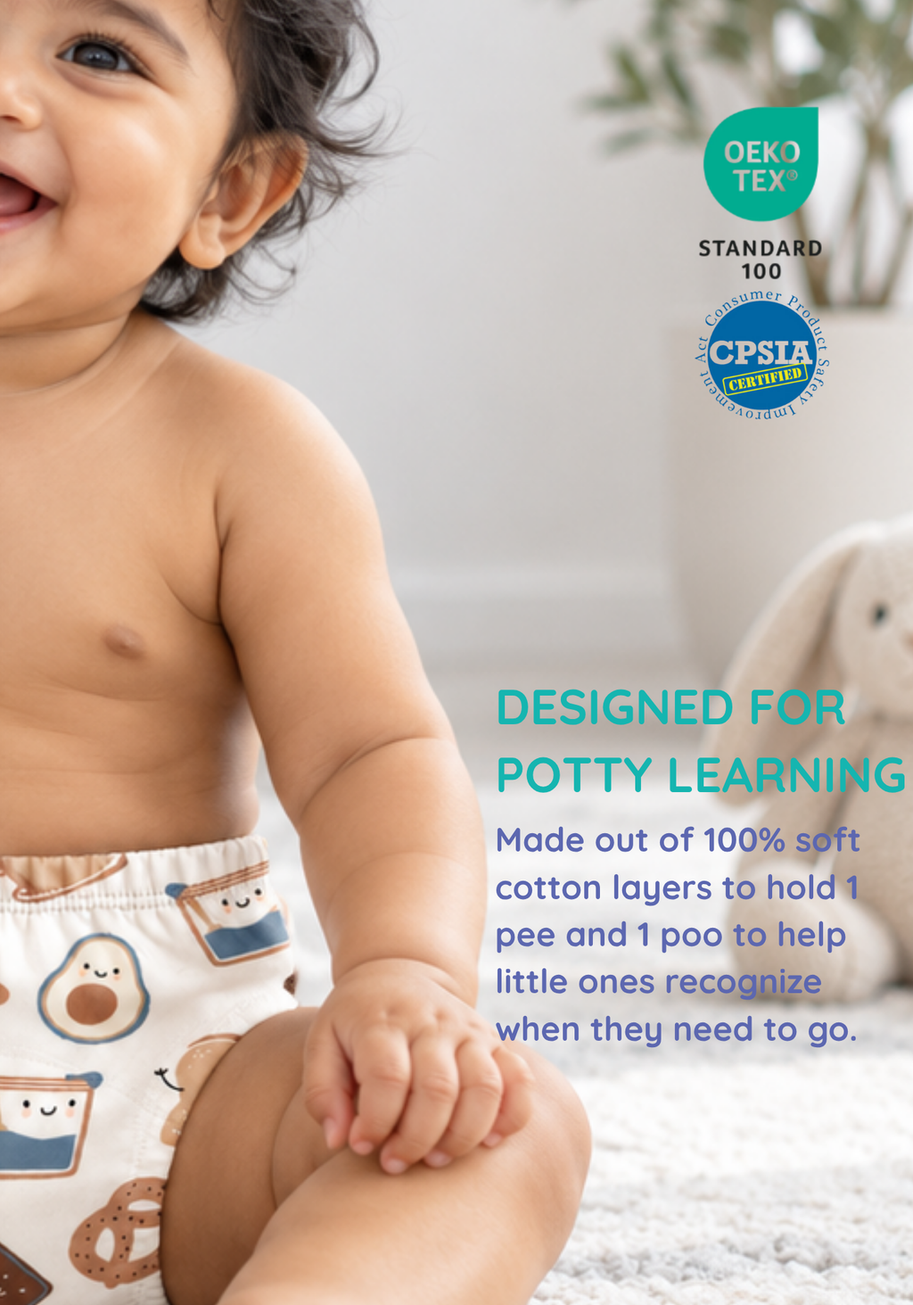 EVERYDAY ADVENTURES 6PK POTTY TRAINING PANTY
