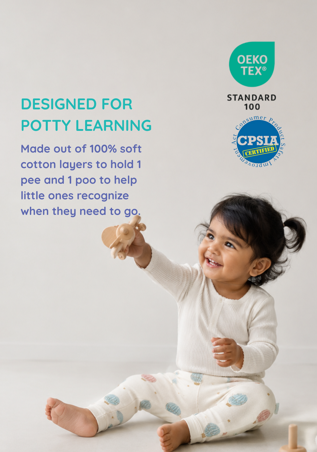 SKY BALLOON POTTY TRAINING PANT