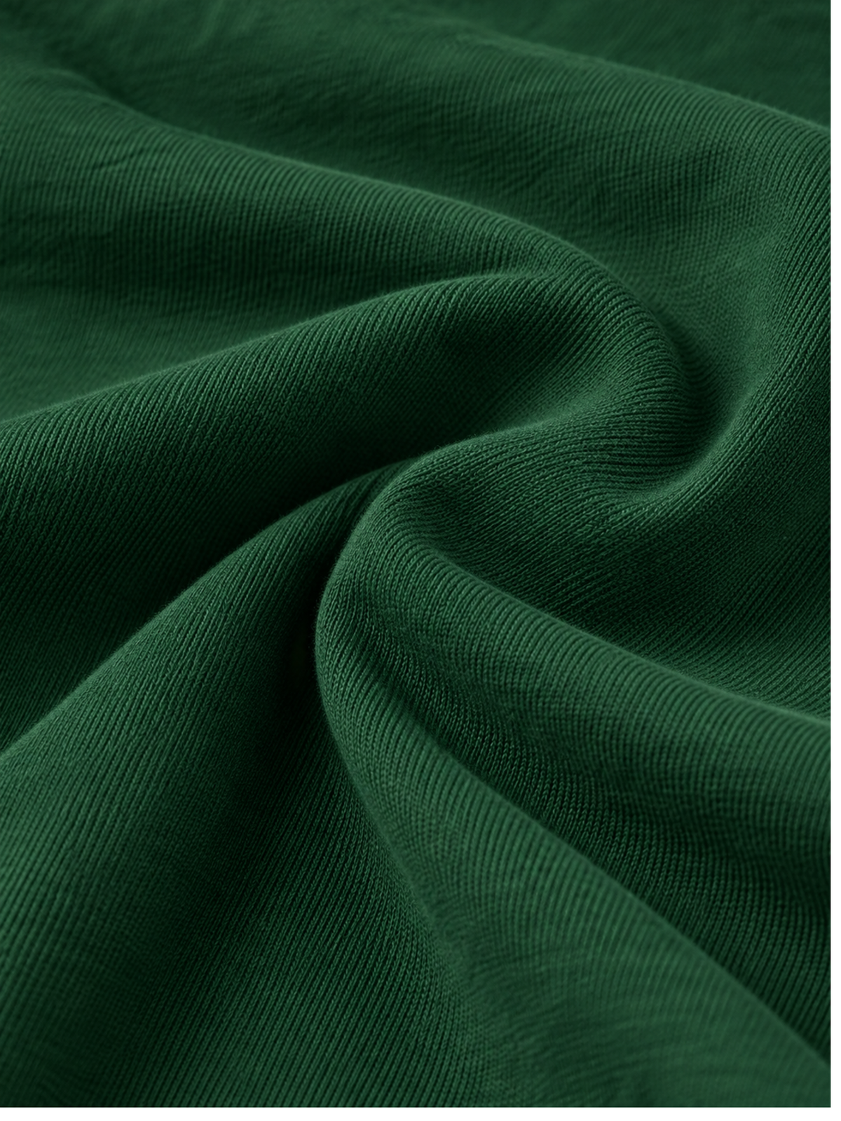 GREEN COTTON-STRETCH MATERNITY LEGGING