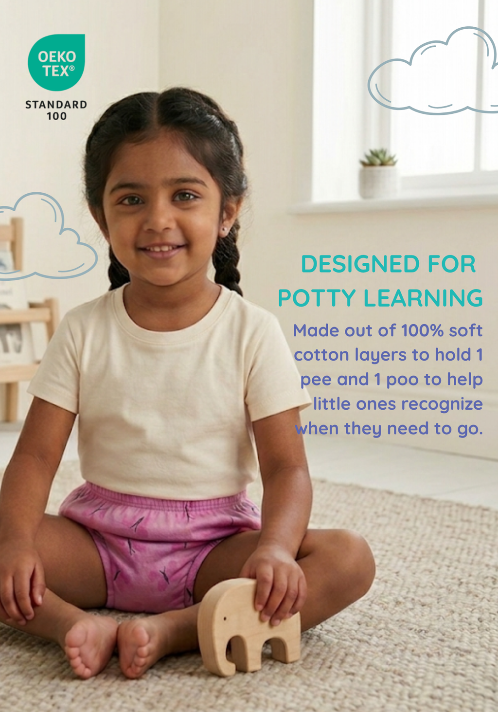 BUTTERFLY DREAM POTTY TRAINING PANTY