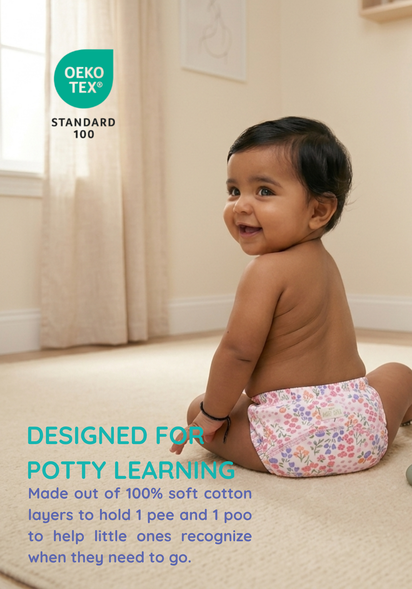PETAL PARADISE POTTY TRAINING PANTY