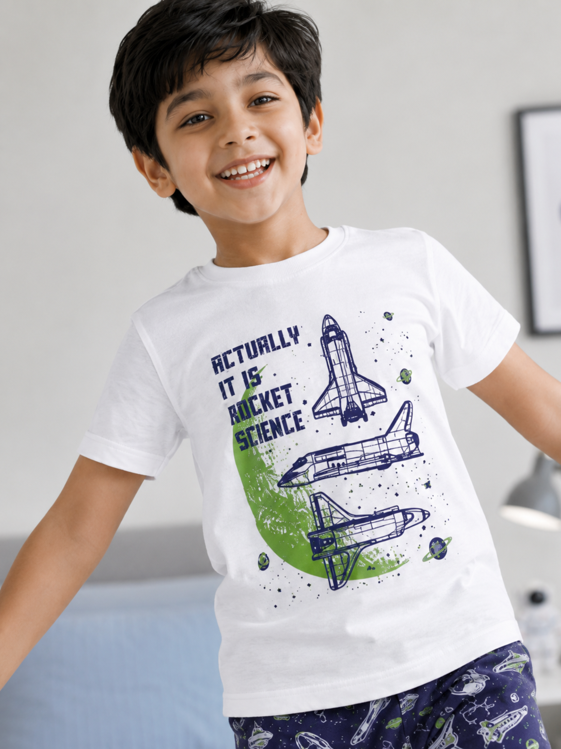 ROCKET BOYS SHORT SLEEVE PANT SET