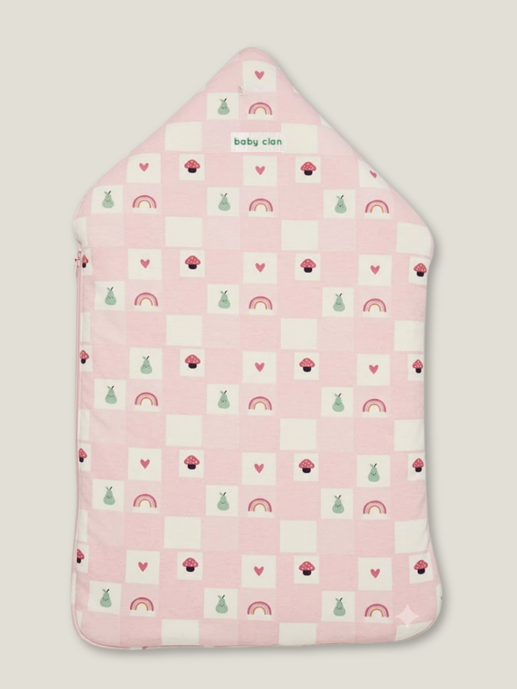 PINK CHECK SLEEPER BAG