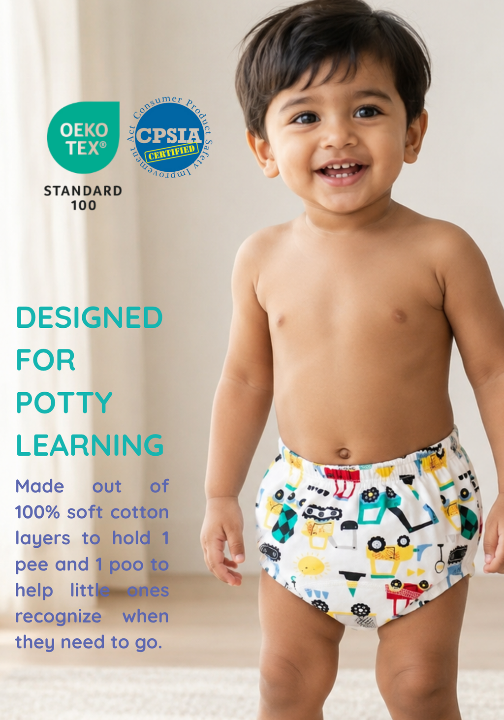 BUSY WHEELS POTTY TRAINING PANTY