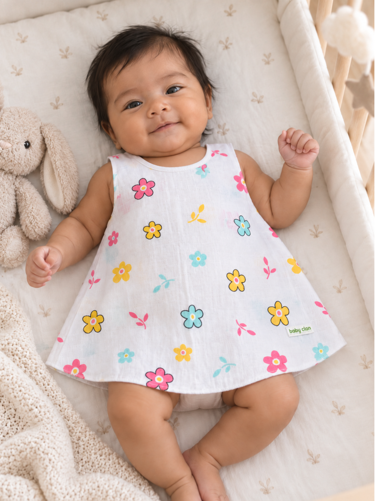 HAPPY FLOWER BABY SHIRT