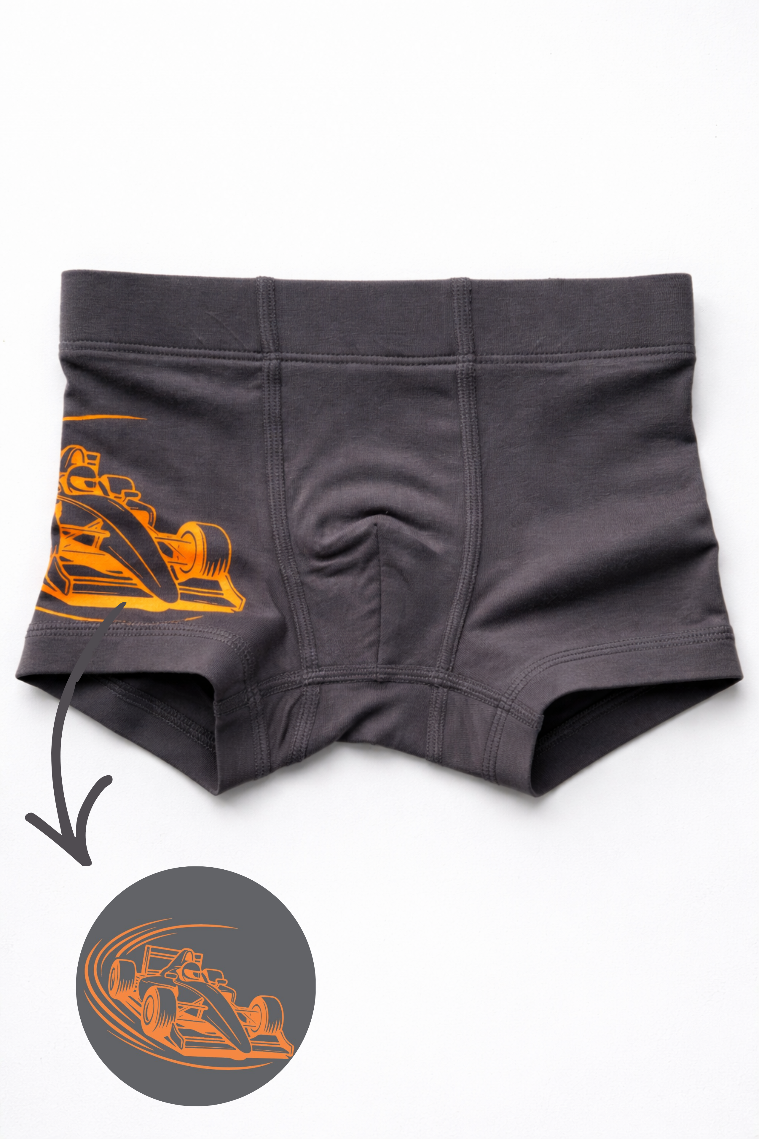 RACE CAR BOYS BOXER - 3 PACK