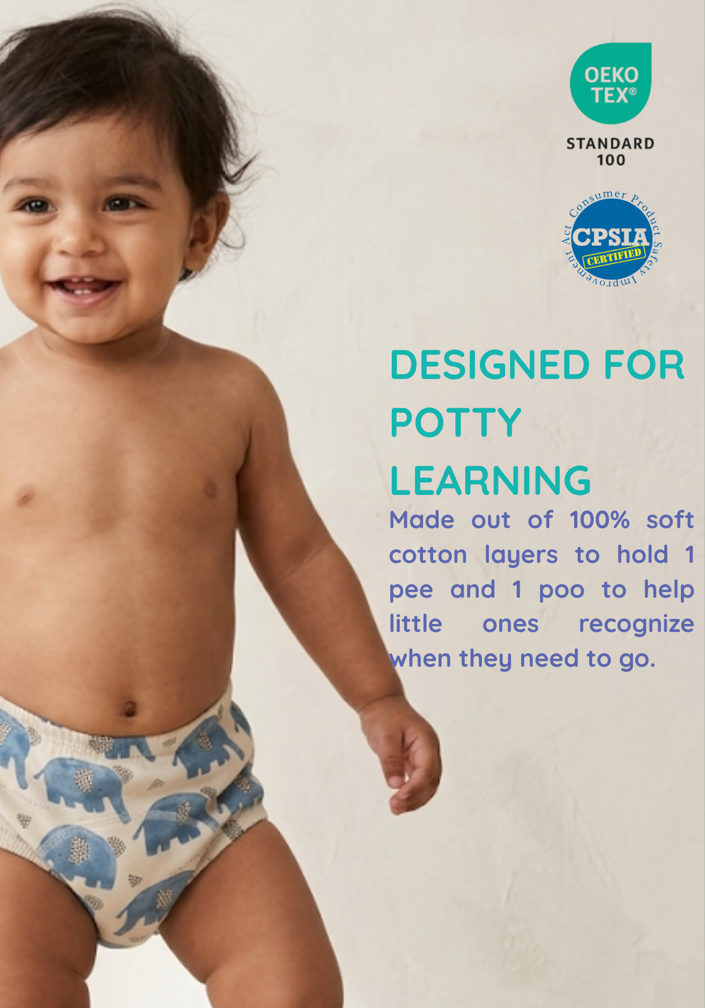 JUNGLE PALS 3PK POTTY TRAINING PANTIES