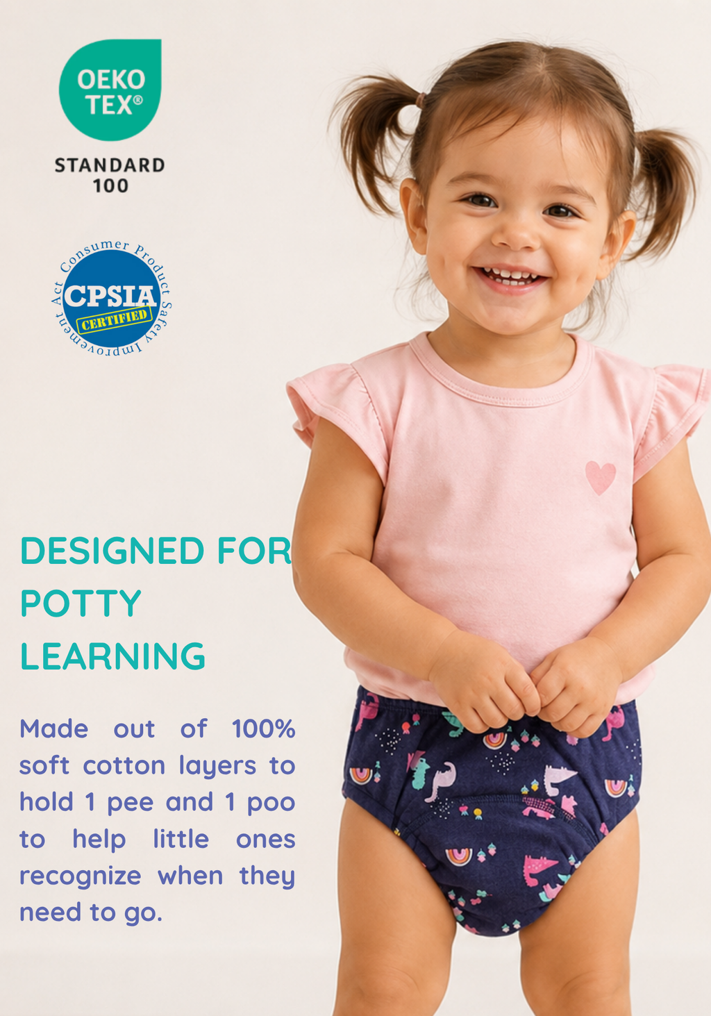 LITTLE JOY POTTY TRAINING PANTY 3 PACK