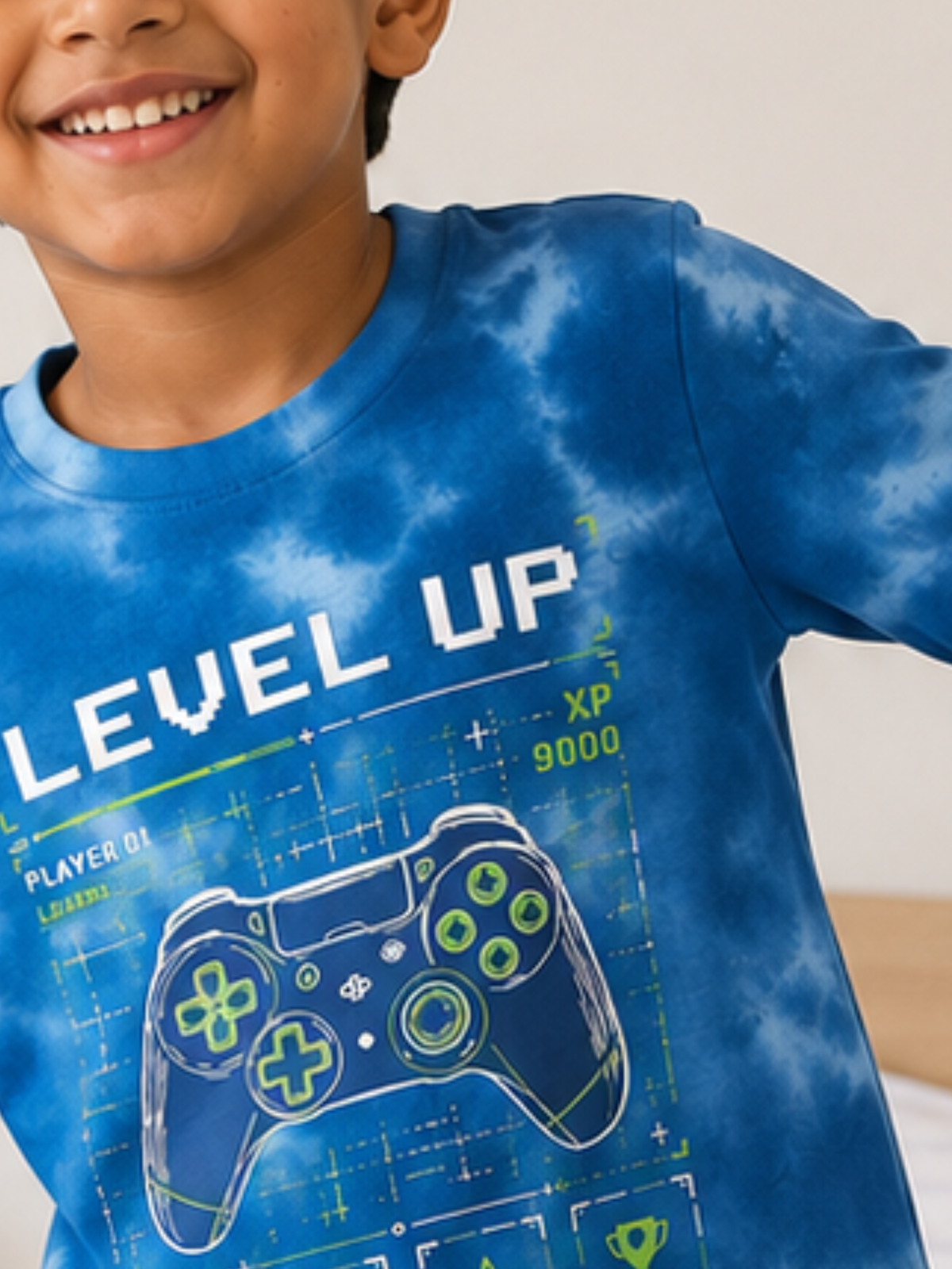 GAMER BOYS LONG SLEEVE PANT SET