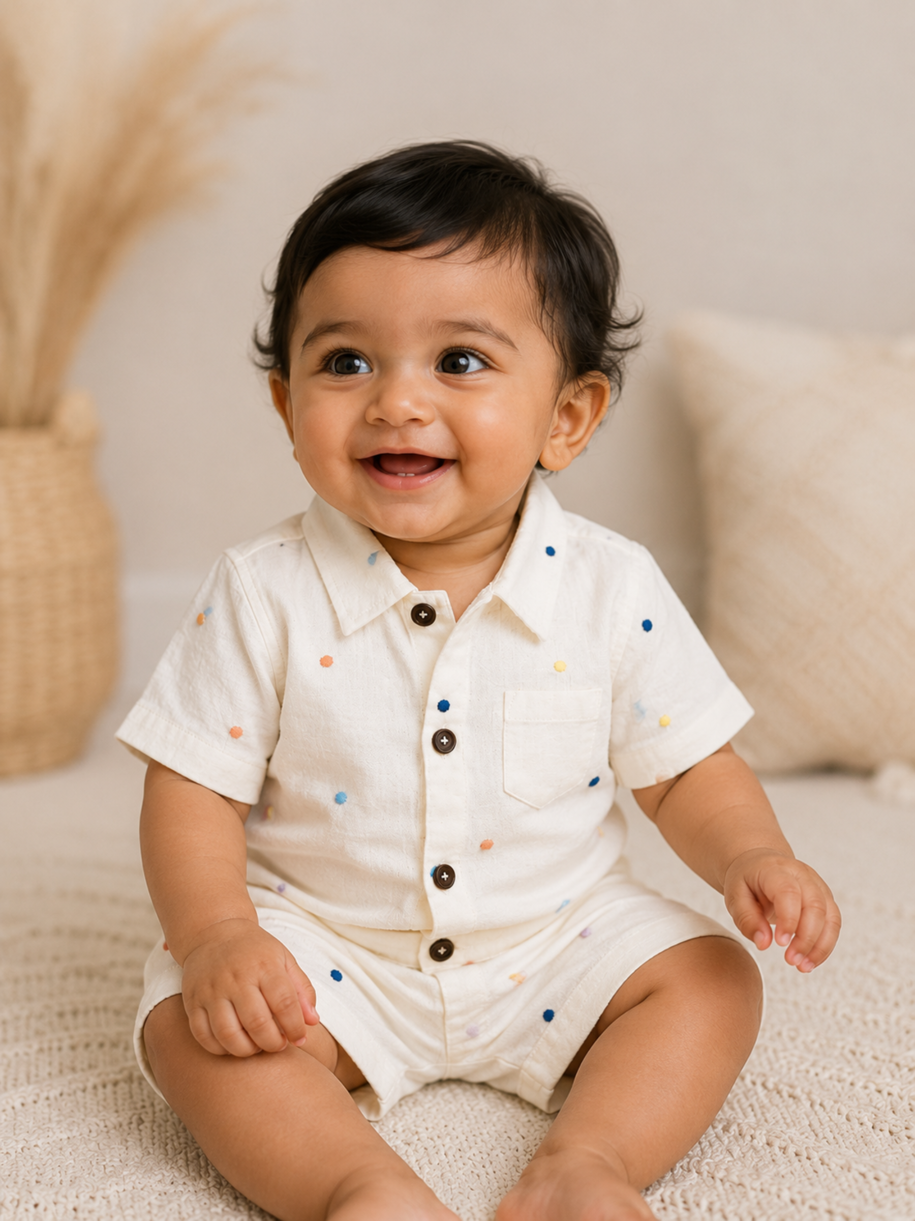 SPRINKLE  BOYS TOP & SHORT SET