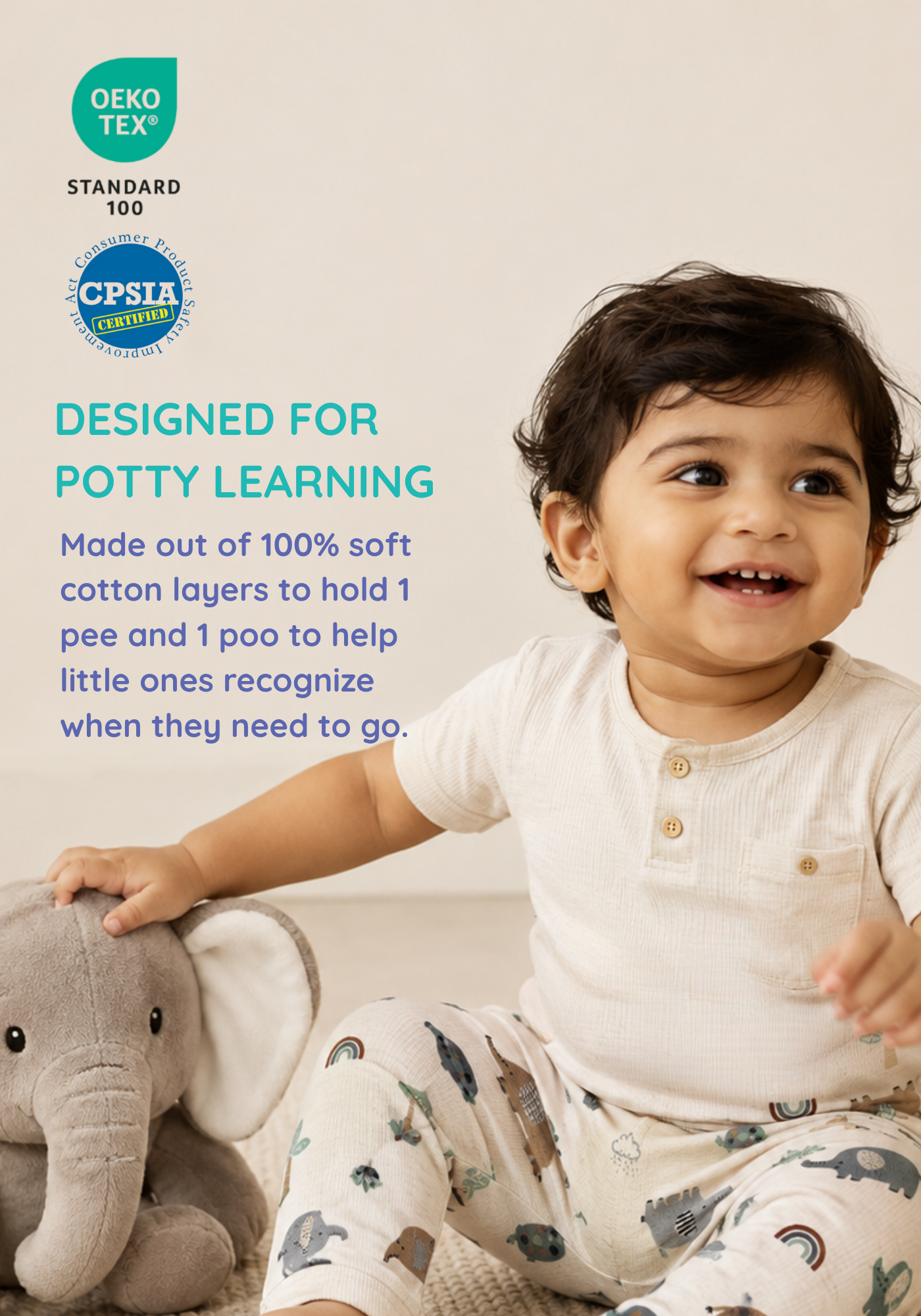 SAFARI POTTY TRAINING PANT