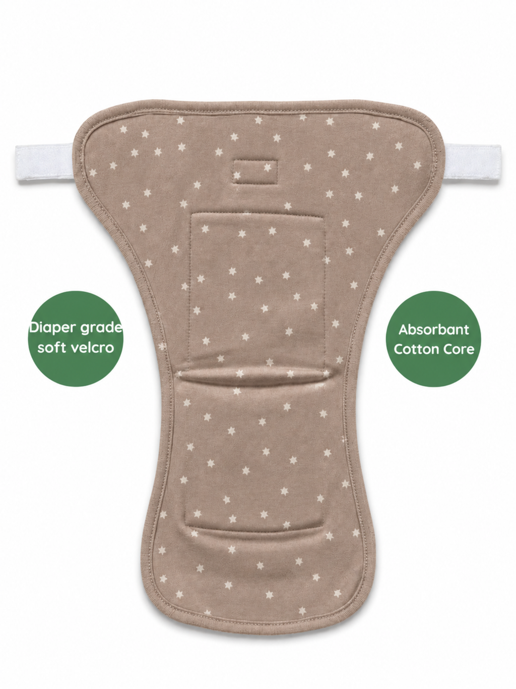 TINY NIGHT 3 PACK VELCRO CLOTH NAPPY